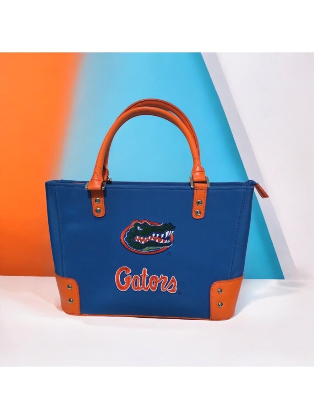 Florida Gators Ladies Officially Licensed Hand Bag Purse Blue Orange NCAA
